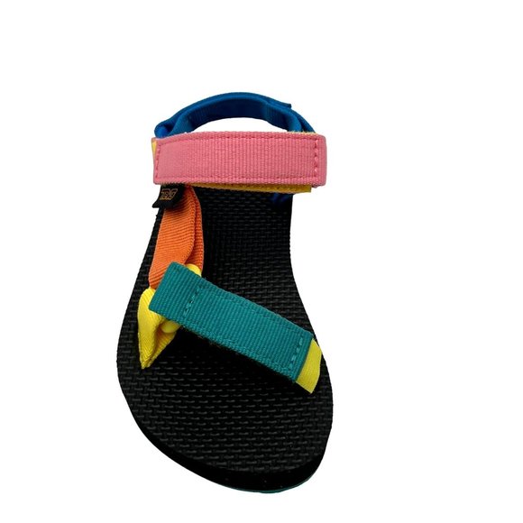 Teva Toddler Girl's Sport Sandals Size 9 Multicolor Lightweight Adjust Straps - Picture 15 of 16